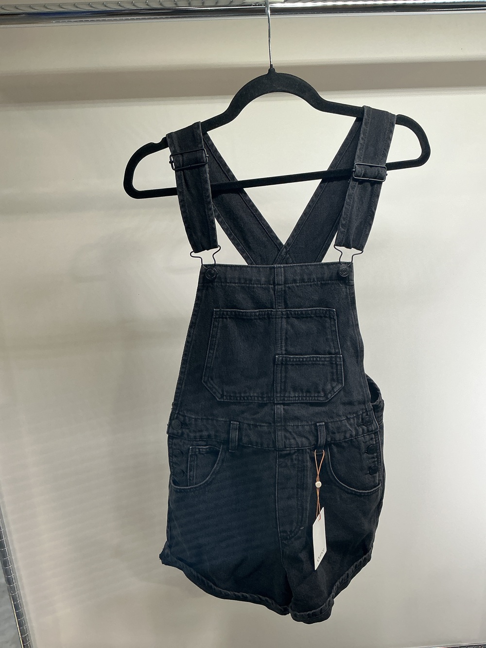 100% Organic Denim Shortalls